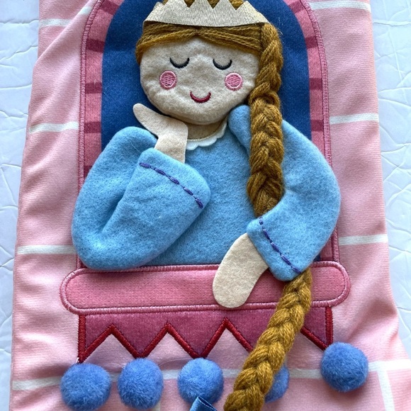 2 Pieces Christmas Stocking Felt Princess - Picture 4 of 7